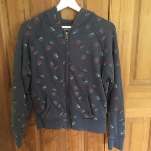 LAST CHANCE! Paper denim & cloth cropped hoodie